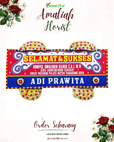 Papan Bunga Ucapan Selamat Jambe